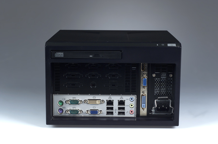 Compact Mini-ITX Wallmount Chassis with 180W Power Supply